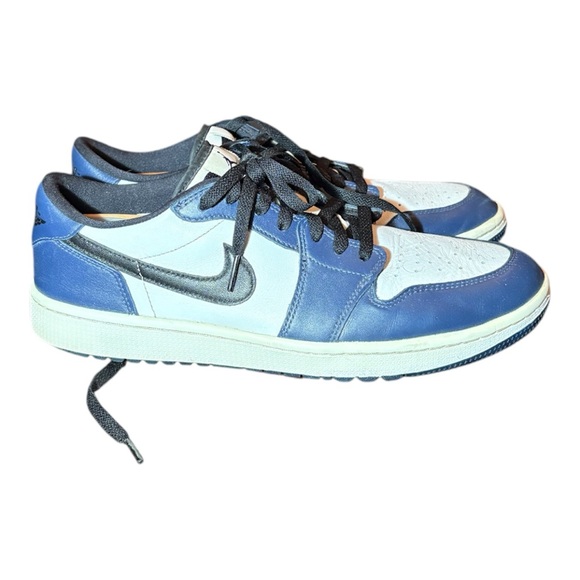 Jordan x Golf 2021 Collab Midnight Navy Retro Low Dunks - Picture 4 of 6